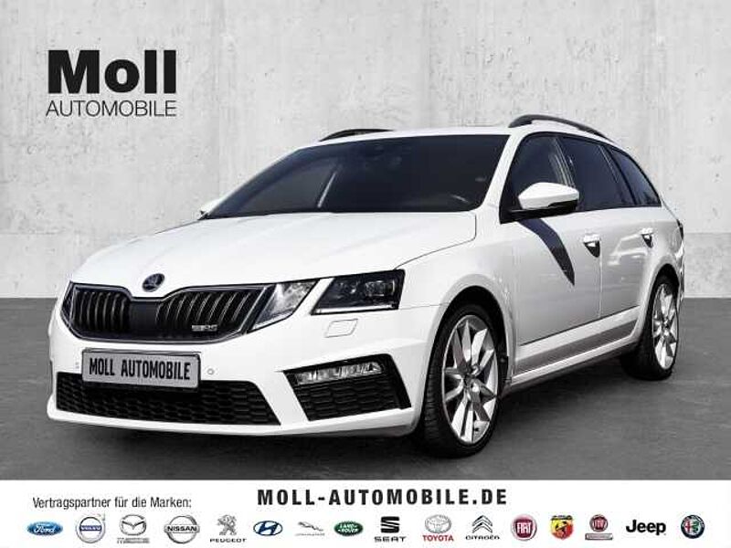 SKODA Octavia Combi RS 2.0 TSI Sportpaket AD El. Panodach LED Blendfreies Fernl. Kurvenlicht