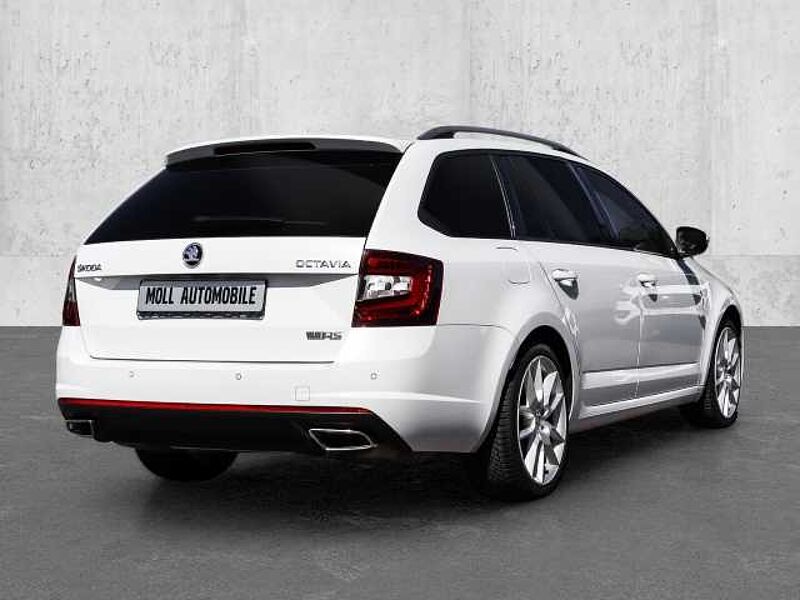 SKODA Octavia Combi RS 2.0 TSI Sportpaket AD El. Panodach LED Blendfreies Fernl. Kurvenlicht