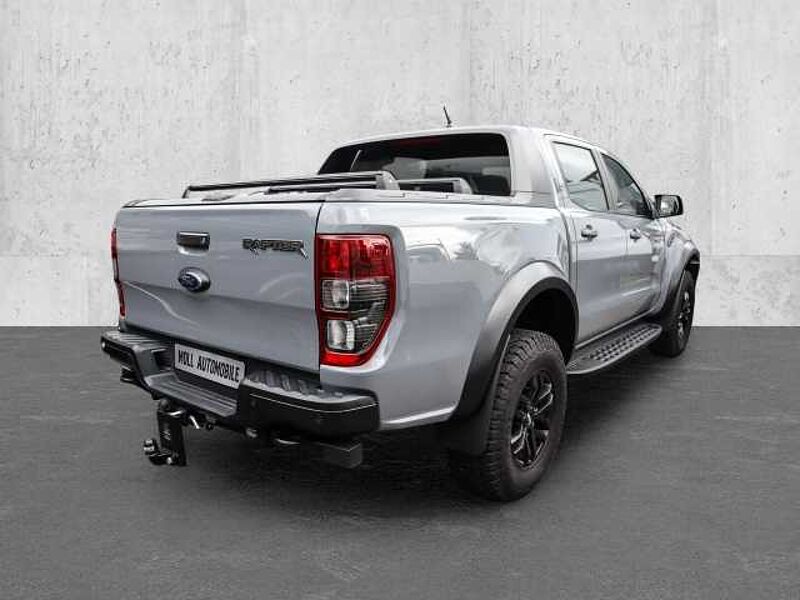 Ford Ranger Raptor Doka 4x4 212PS Standheizung AHK Navi Leder LED Sperrdiff. El. Heckklappe