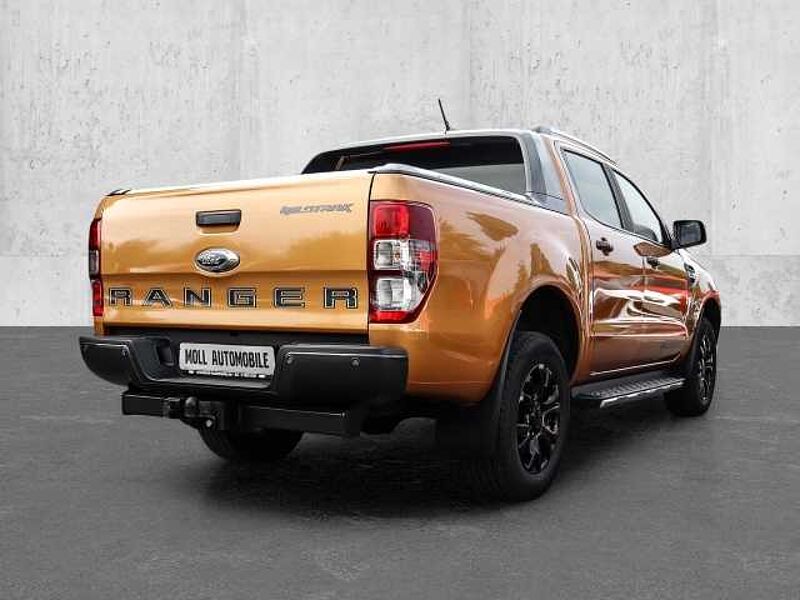 Ford Ranger Wildtrak DoKa 213PS Auto Standheizung Rollo ACC AHK Navi Leder LED Sperrdiff. El