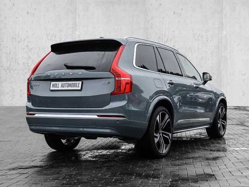 Volvo XC90 B5 Diesel AWD Plus Bright 7-Sitzer Nappa Four-C Pano LED Allrad AD StandHZG El.